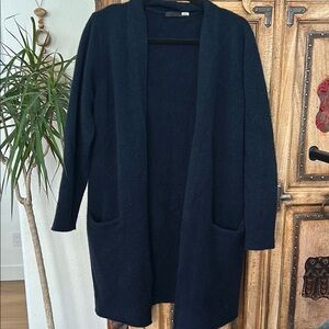 Jenni Kayne Navy Sweater Coat